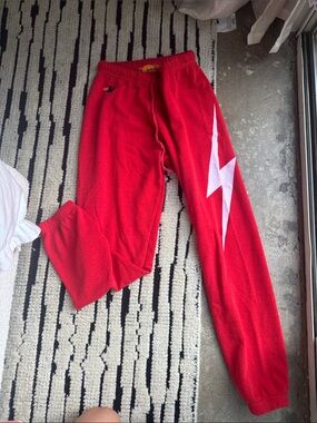 Aviator nation red bolt sweats